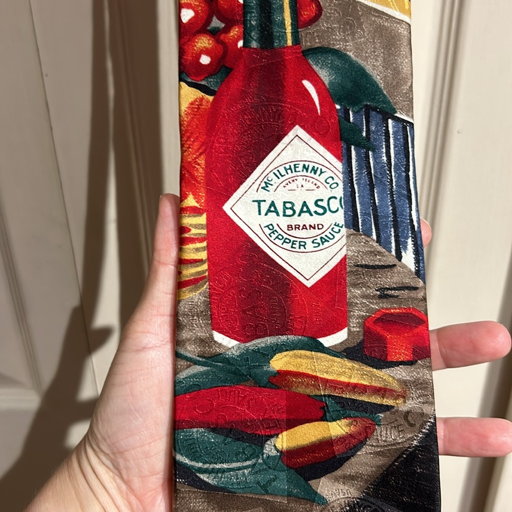 Vintage Tabasco Silk Tie
